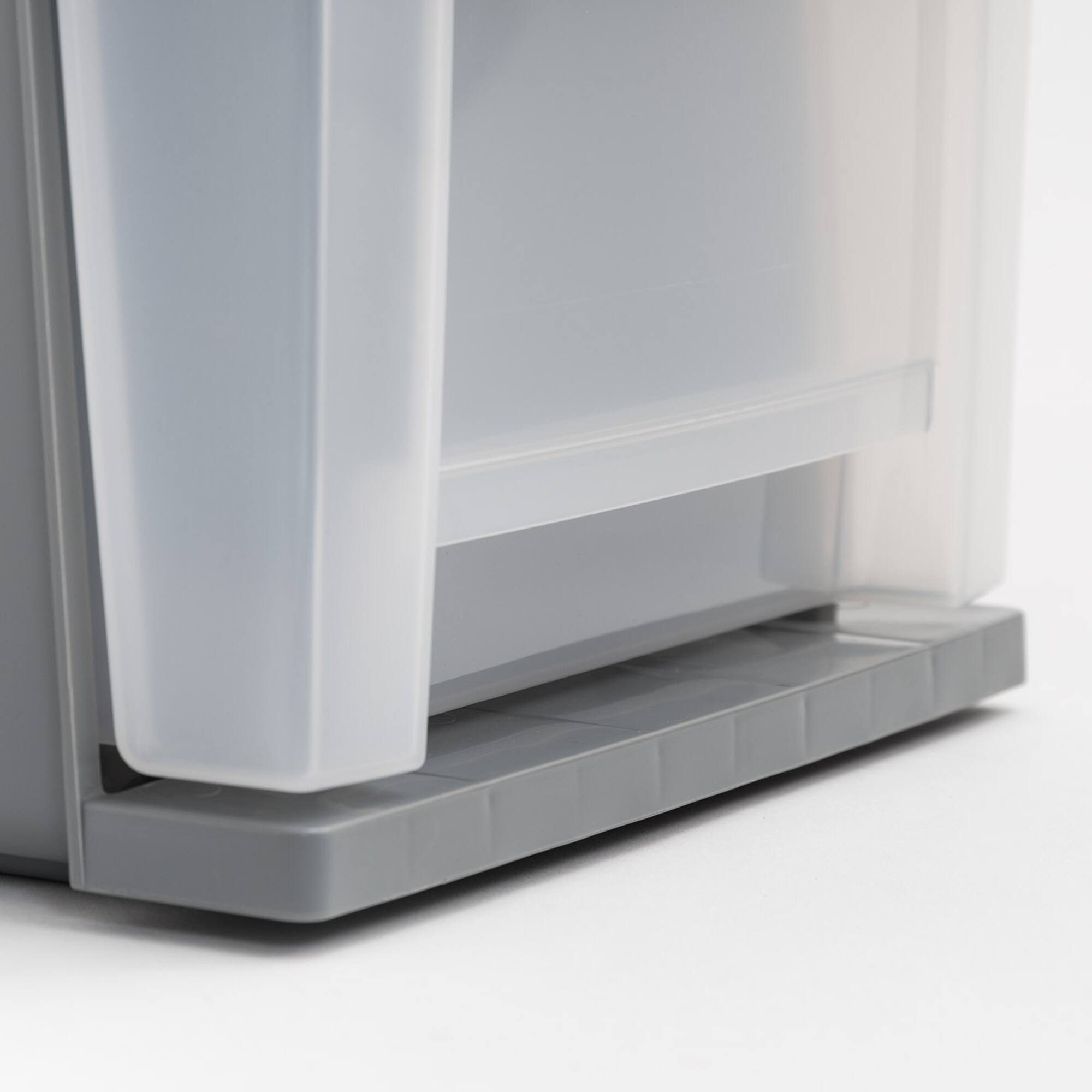 Iris® 6.5qt. Gray Stackable Drawer, 5 Pack
